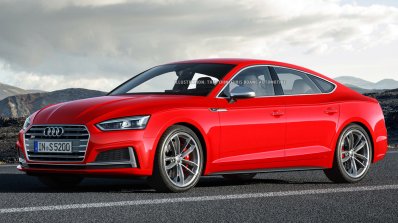 2016 Audi S5 Sportback front three quarters rendering