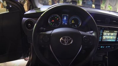 2017 Toyota Corolla Altis (facelift) dashboard driver side