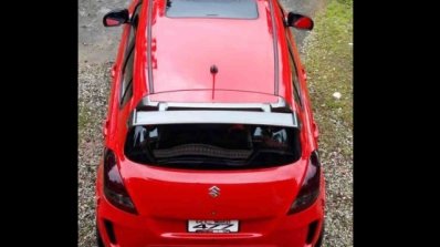 Custom Maruti Swift Nissan GT-R body kit rear