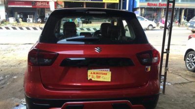 Customized Maruti Vitara Brezza rear Images
