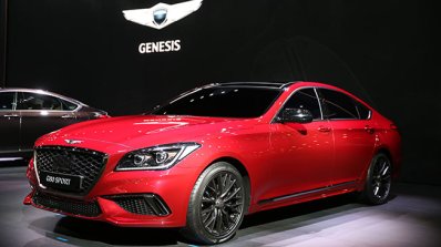 Genesis G80 Sport front three quarters