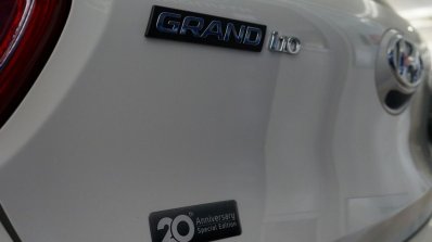Hyundai Grand i10 20th Anniversary Edition badge In Images