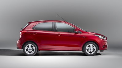 India-made Ford Ka+ (Ford Figo) side right unveiled for European markets