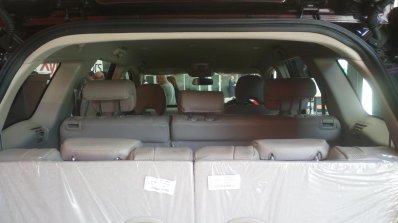 Mahindra XUV500 facelift seat layout