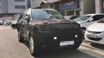 Next-gen Ssangyong Rexton front spied ahead of Paris debut