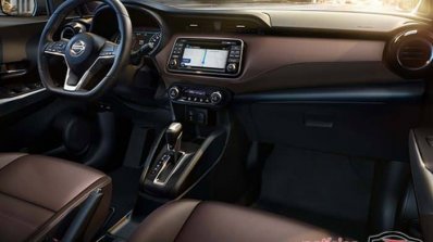 Nissan Kicks SL interior dashboard