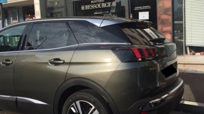 Peugeot 3008 rear quarter spotted in the wild