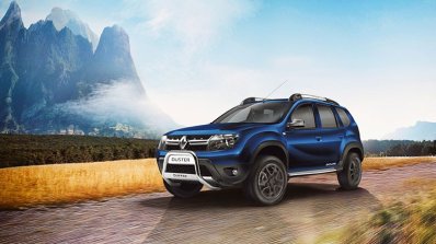 Renault Duster Dynamique 4x2 Limited Edition EXPLORE front three quarters left side