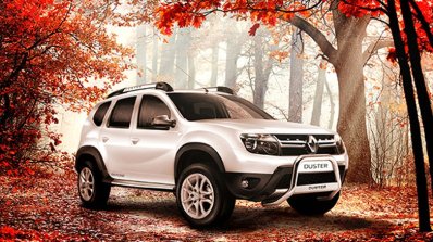 Renault Duster Dynamique 4x2 Limited Edition EXPLORE front three quarters right side