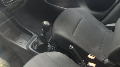 Renault Kwid interior spy shot France