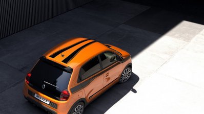 Renault Twingo GT rear three quarters top view