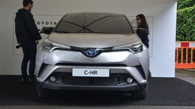 Toyota C-HR front at 2016 Goodwood Festival of Speed second image