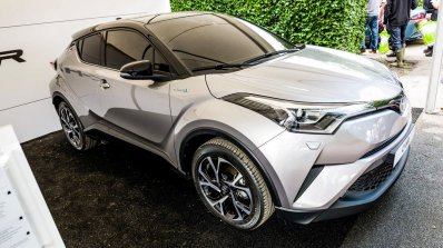 Toyota C-HR front three quarters at 2016 Goodwood Festival of Speed