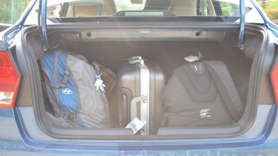 VW Ameo 1.2 Petrol boot fill Review