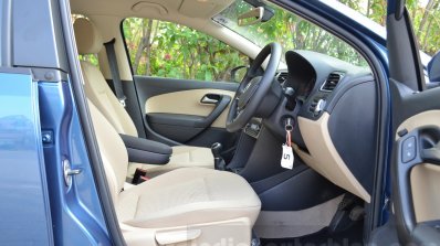 VW Ameo 1.2 Petrol front seats Review
