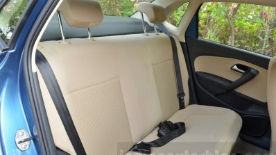 VW Ameo 1.2 Petrol rear seat back Review