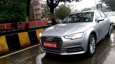 2016 Audi A4 spyshot India