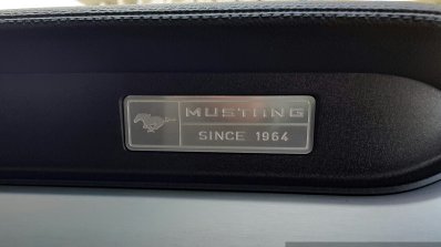 2016 Ford Mustang GT in India badge First Drive Review