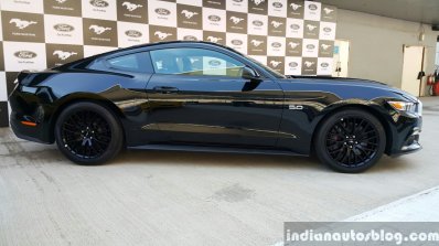 2016 Ford Mustang GT in India side First Drive Review
