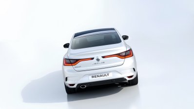 2016 Renault Megane Sedan rear studio image