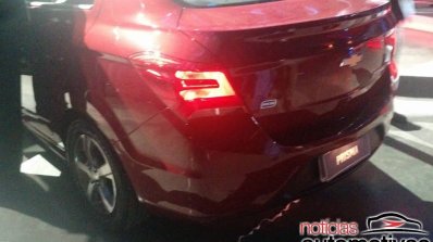 2017 Chevrolet Prisma (facelift) rear fascia