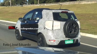 2017 Ford EcoSport spy shot Brazil