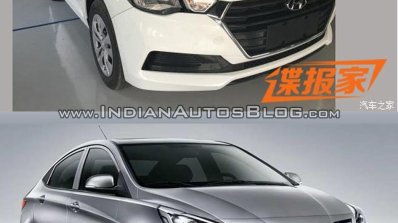 2017 Hyundai Verna vs outgoing model front Old vs New