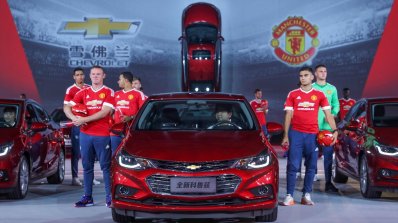 China-spec 2017 Chevrolet Cruze front launch event