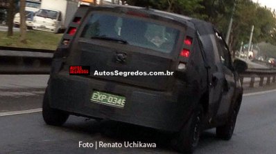 Fiat X6H rear three quarters spy shot