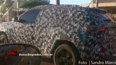 Jeep 551 (Jeep C-SUV) rear three quarters left side spy shot