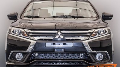 Mitsubishi Lancer facelift front with revolutionary styling leaked