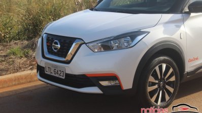 Nissan Kicks front fascia