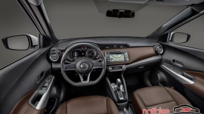Nissan Kicks official image interior