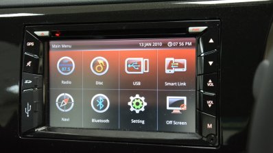 Perodua Bezza interior infotainment system