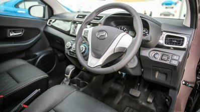 Perodua Bezza sedan interior launched for sale in Malaysia