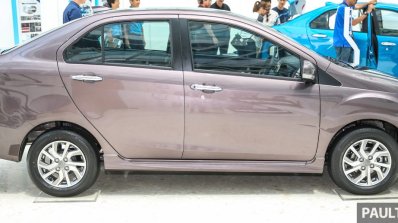 Perodua Bezza sedan side launched for sale in Malaysia