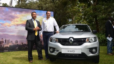 Renault Kwid front Kenya launch