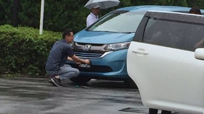 2016 Honda Freed spied Japan