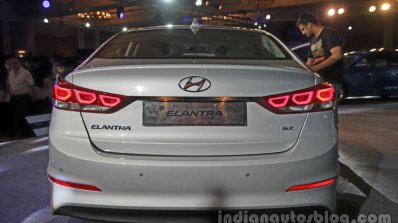2016 Hyundai Elantra rear launched in India