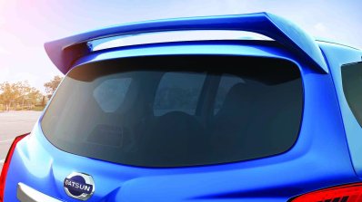 Datsun GO+ Style Editions rear spoiler launched in India
