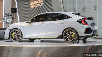 Honda Civic Hatchback Prototype exterior GIIAS 2016