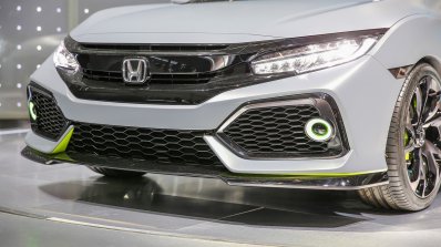 Honda Civic Hatchback Prototype front fascia GIIAS 2016