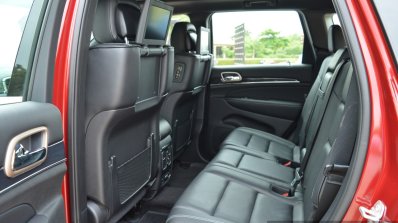 Jeep Grand Cherokee rear seats launched in India