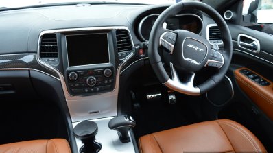 SRT Grand Cherokee driver's area launched in India