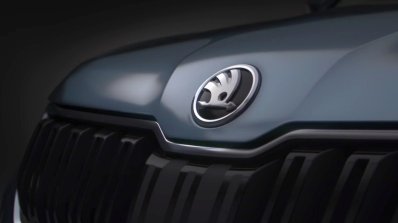 Skoda Kodiaq grille rendering