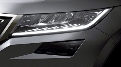 Skoda Kodiaq headlamp rendering