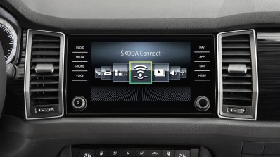 Skoda Kodiaq infotainment system