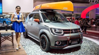 Suzuki Ignis Water Activity Concept front three quarter showcased at GIIAS
