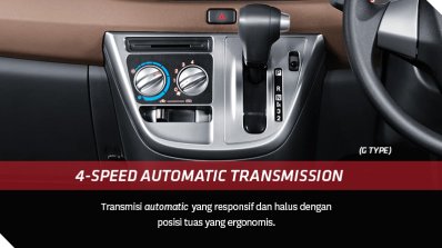 Toyota Calya 4-speed automatic transmission