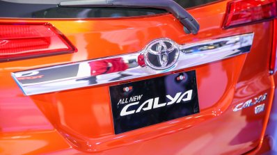 Toyota Calya tailgate applique GIIAS 2016